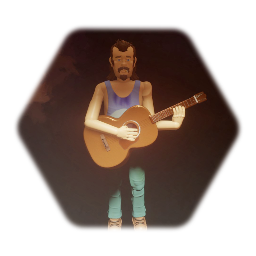 Jim the Hillbilly guitarist ( Remixed character)