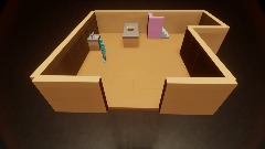 Inside house