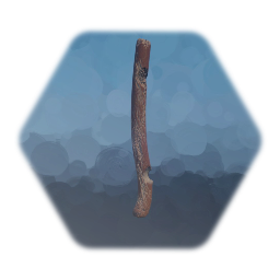 Wooden pole002