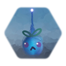 Blue apple imp