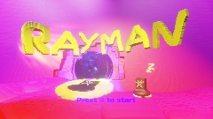 RAYMAN PS1 DREAM FOREST
