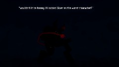 teaser for a joke character