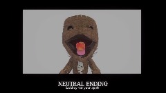 Sackboy eats apple (all endings)
