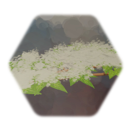 Community Garden 2.9: Snow-covered ivy branches