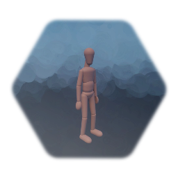 Slightly less lanky blank puppet