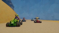 Bandicoot beach Crash Dreams racing CDR nitrous oxide