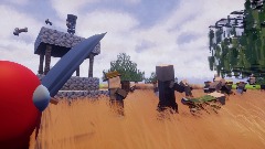 Imposter strikes on minecraft Village