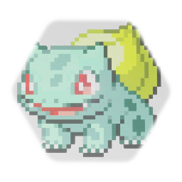 #001 Bublasaur Sprite