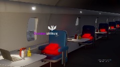 INTERIOR PLANE - REMIXABLE SCENE 🎁