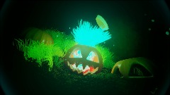 Remix of All Hallows' Dreams Pumpkin Template