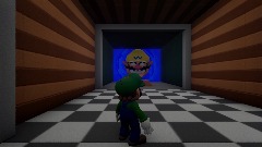 Wario apparition but as luigi