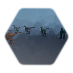 Velociraptor Enemy Pack