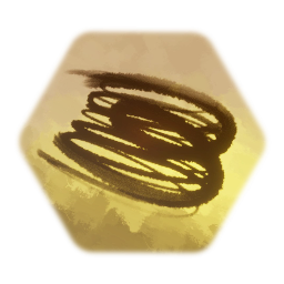 Stamped Scribbled Flecks