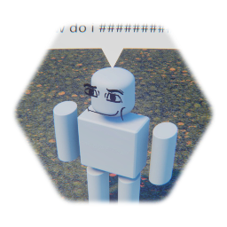 Man face