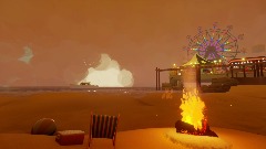 Ending your day at the beach