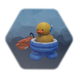 Toilet litter's Duck as a playable character