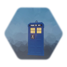 Doctor who scream of the shalka Tardis