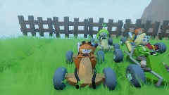 green hill zone meta runner racing demo inproved music Garfield