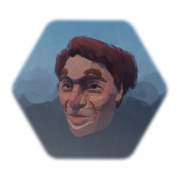 Adult white male head