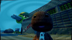 Remix of Goat simulator plants vs zombies and Little big planet