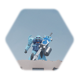MS-07B-3 GOUF CUSTOM MODEL