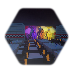 Fnaf 1 pizza place (Freddy fazbears pizza)