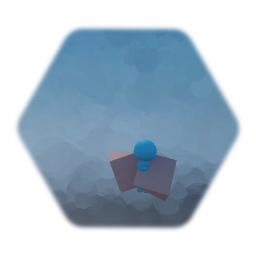 Boneco de Plataforma Deslizante em Branco