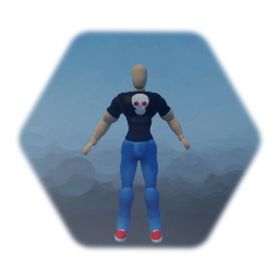 Basic jeans and t shirt