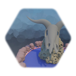 Destination point skull