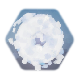 White Powdered Doughnut Pick-Up