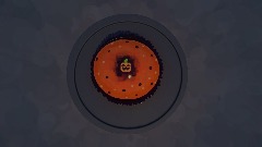 Pumpkin Spice Spooky Cupcake
