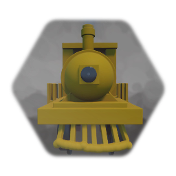 Choo Choo Charles yellow train but better
