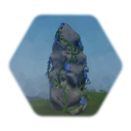Standing Stone with Vines