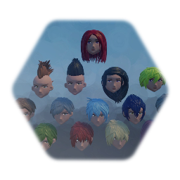 Asad's Hairstyles Set 3