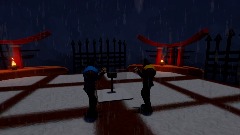 Sub-Zero Vs Scorpion In Sky Temple