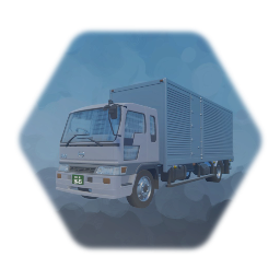 日野レンジャー　パネルバン　ノーマルver