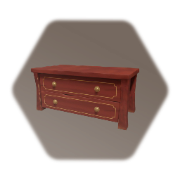 HN1 Red Cabinet/drawer (Art)