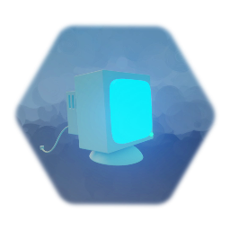 Old PC Monitor CRT