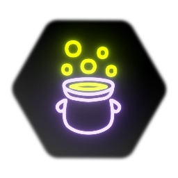 Neon Witch's Cauldron