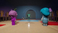 Cipher janitor VS SIL sara & sappy Chameleon (Full Animation)