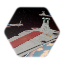 Venator-Class Star Destroyer (Clone Wars style )