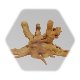 Pollen Prop: Great Tree Trunk (Big Old Tree Base with Roots)