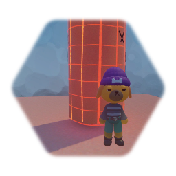 Rowan and the pillar