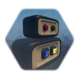 Navy Doodad Console