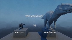 Indoraptor vs Indominus rex: who would win?