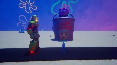 Plankton Bot's fatality (Remake)