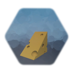 Cheese Wedge (with holes)