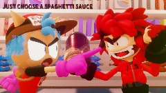 JUST CHOOSE A SPAGHETTI SAUCE