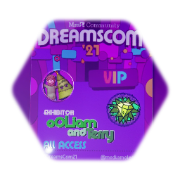 oOLiam (and Terry) #DreamsCom21 Lanyard