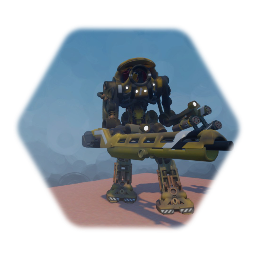 Weaponised mech